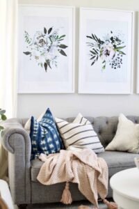 Easy inexpensive art solution