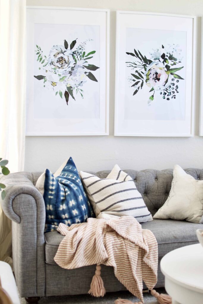 Easy inexpensive art solution