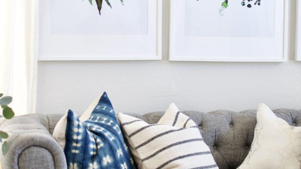 Easy inexpensive art solution