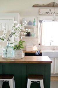 Kitchen Shelf Styling Tips.