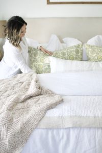 White Master Bedroom Tips + Tricks.