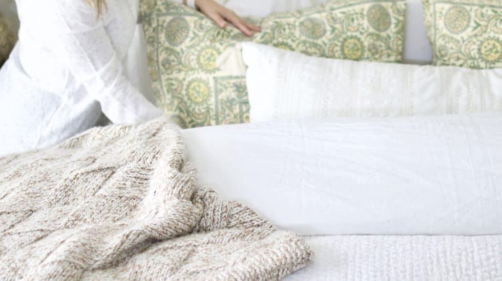 White Master Bedroom Tips + Tricks.