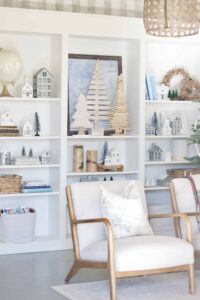 Neutral + Simple Christmas Village