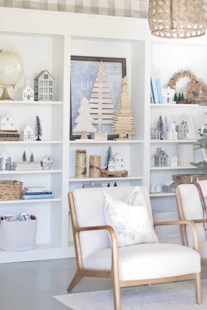 Neutral + Simple Christmas Village