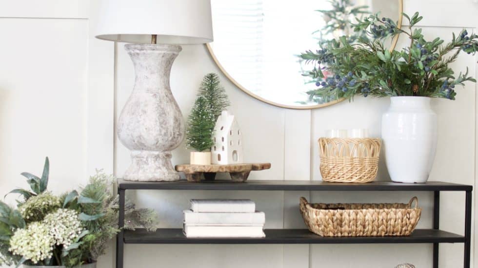 How to make a simple and classic christmas entry way tips and tricks