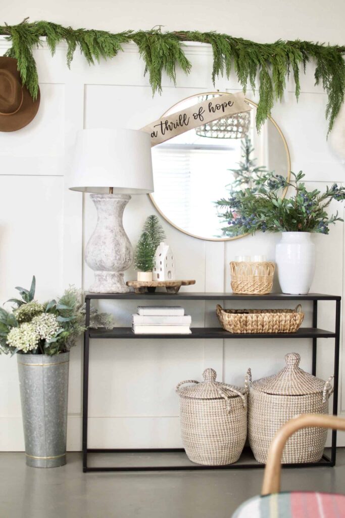 How to make a simple and classic christmas entry way tips and tricks