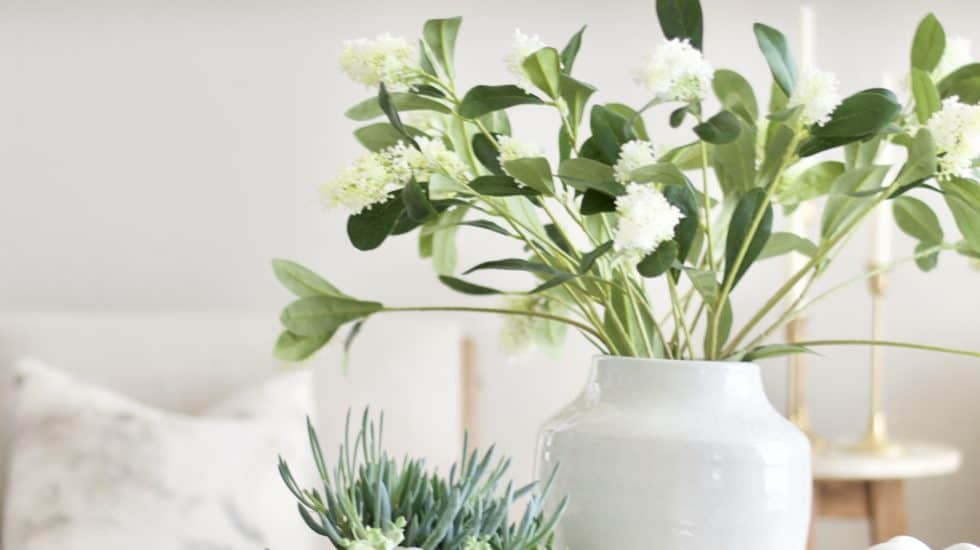 Realistic + affordable spring floral stems