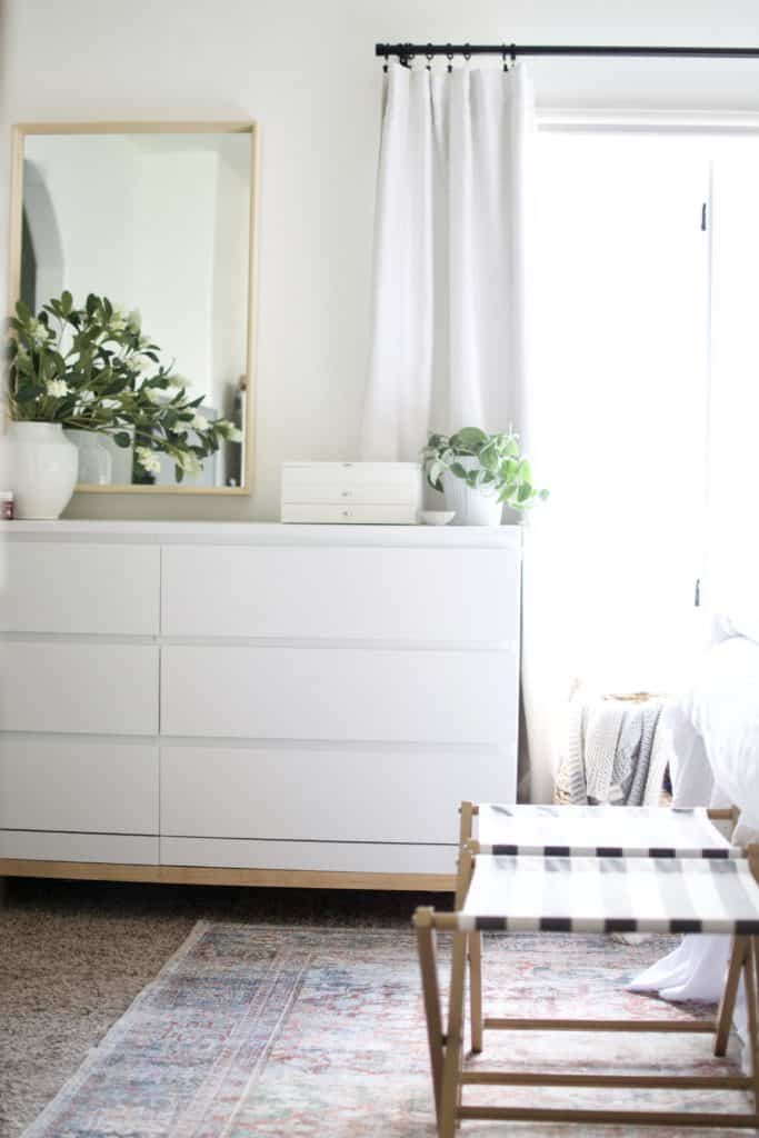 Spring Neutral Master Bedroom