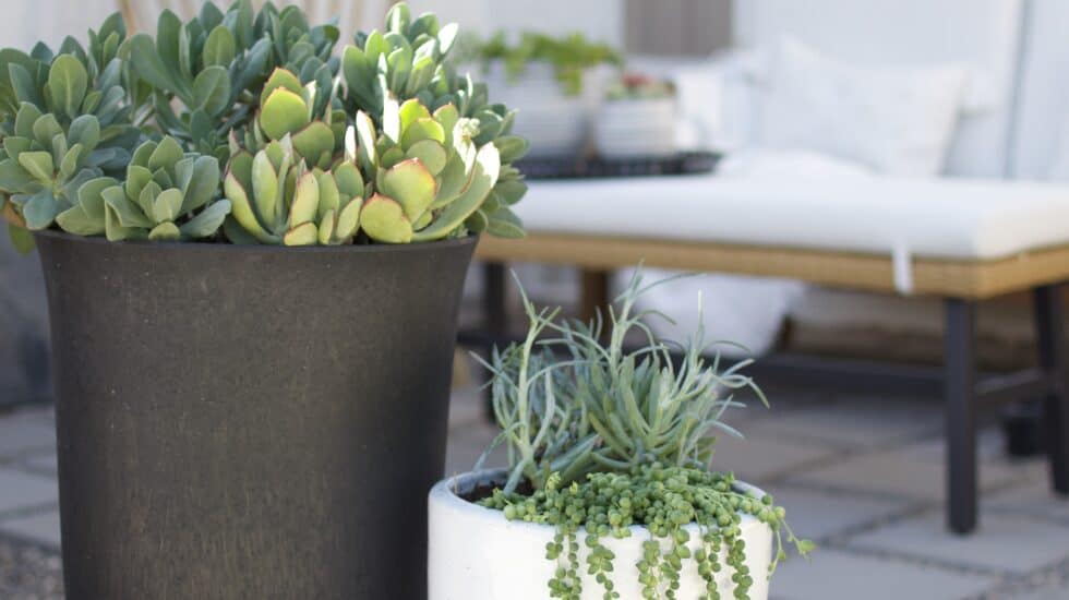 How to make a DIY patio with pavers and pea gravel