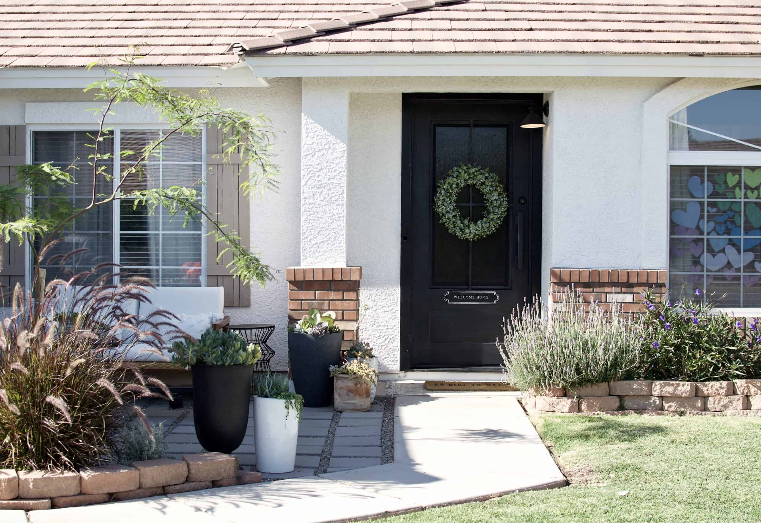 DIY Paver front porch inspiration