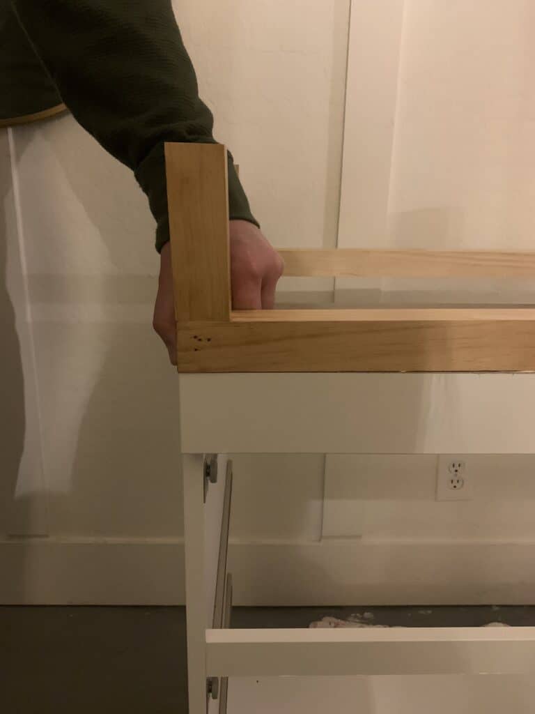 Malm deals dresser legs