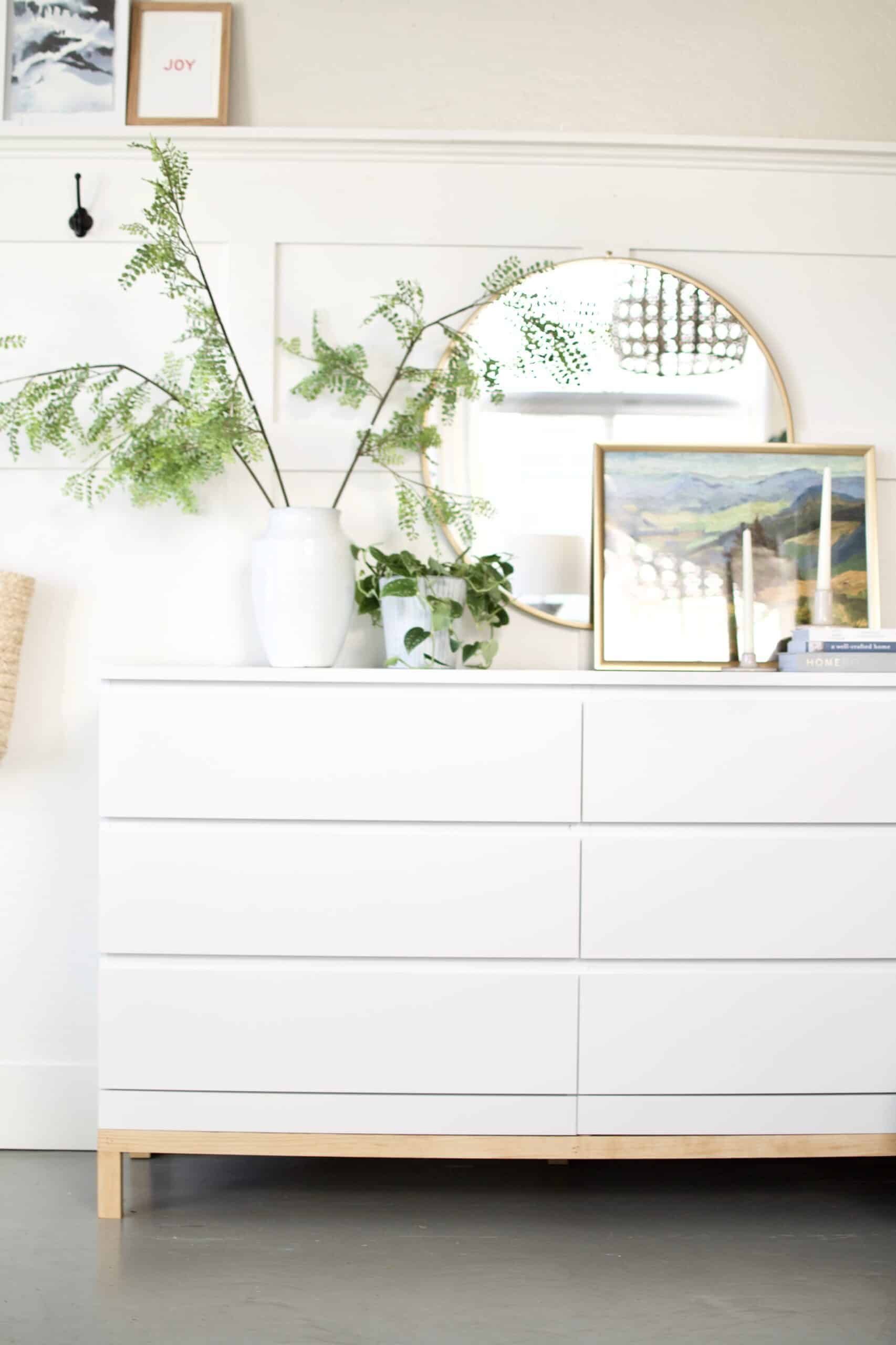 Vervelend uitsterven recept Chic + Simple Ikea Malm Dresser Hack. - The Collected House