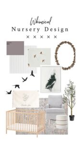 Girl Whimsical Nursery Design